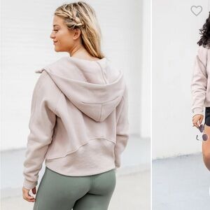 Women's Beige Pullover Hoodie